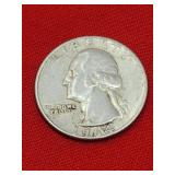 1964 Washington 90% Silver Quarter
