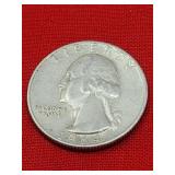 1964-D Washington 90% Silver Quarter