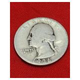 1936 Washington 90% Silver Quarter
