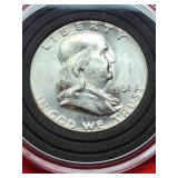 1961 Franklin Silver Half Dollar