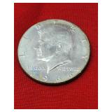 1966 Kennedy 40% Silver Half Dollar