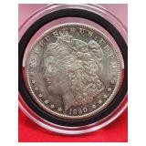 1890-S Morgan Silver Dollar