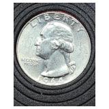 1964-D Washington Silver Quarter