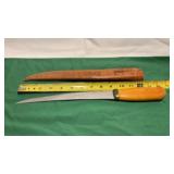 Vintage Filet Knife J. Marttiini With Sheath Made