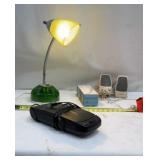 Desk Lamp, Phone, Computer Speakers, VHS Rewinder