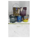 Interior & Exterior Paints - half full-full