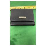 VTG 90s Y2K NINE WEST Tri-Fold Wallet Black