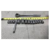 Vtg Williams Ratchet, Extension, 1/2 inch abs 3/8