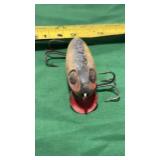 Antique Wooden Fishing Lure Deep Diver