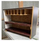 Wooden Tool Organizer Shelf