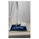 Golf Balls, Club Towel