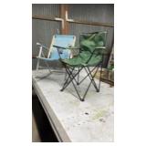 Vintage Aluminum Frame Macrame Folding Lawn Patio