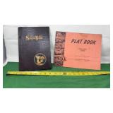 Edgar County Farm Plat Book, Vtg Scrap Book