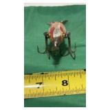 Antique Heddon Dowagiac Wood Minnow Fishing Lure