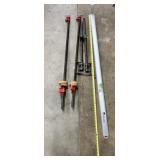 Pittsburgh 50" Clamp & Cut Edge Guide Bar Clamps