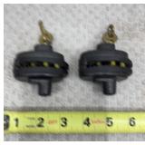 2-Master Lock keyed gun trigger lock.