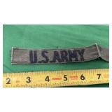 U.S. Army branch tape patch.
