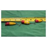 Unmarked Plastic Vintage Fishing Lures Bass or