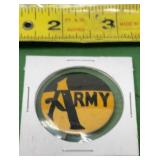 U.S. Army lapel pin or button