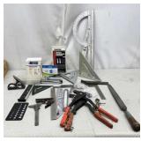 Hand Tools & more including Levels, Squares,
