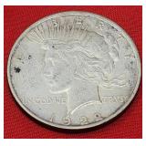 1922-D Peace Silver Dollar