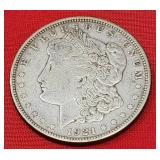 1921 Morgan Silver Dollar