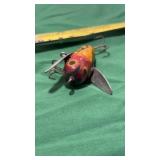 Vintage HEDDON TINY CRAZY CRAWLER Fishing Lure