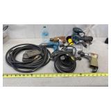 Various Air Tools and Lines and Electric B&D