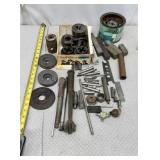 Antique Machinist Tools- Metal Lathe Tools, Tap &