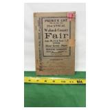 Premium List of the 21st Annual Wabash County