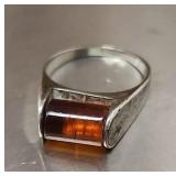 Unmarked Sterling Ring  3.84g
