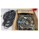 Various electrical Cords, Wiring