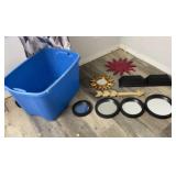 Sun wall Art, mirrors shelves, tote, arrow