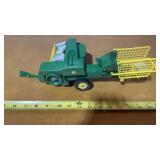 Vintage JD Toy Baler w bales