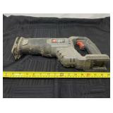 Porter Cable battery operated reciprocal saw with