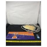 Illinois keyboard, iPod and circuit strip
