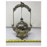 Rockford silver plated mechanical butter dish