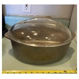 Club aluminum Roaster lidded