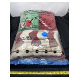 Christmas shrink wrapped pillows