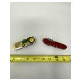 John Deere and Swiss Army knife