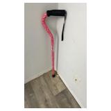 Pink rose cane