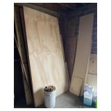 2 , 4x8 sheet plywood, partials , osb board 2x4