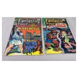 Marvel Comics Fantastic Four #48, 66, 1966 and 67