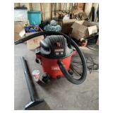 Craftsman 16 gallon shop Vac on wheels