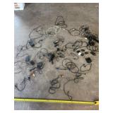 Microphones, batteries, adapters and several