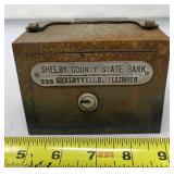 Shelby County State Bank small safe missing key