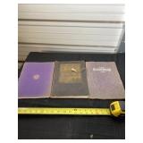 1917 Shelbyville yearbooks and 1920 The Kaw Wal