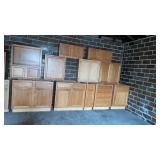 Upper and lower cabinets , 11 pcs.