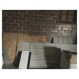 OSB boards , tin sheets