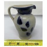 Williamsburg pottery salt-glazed pitcher with